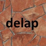 Delap dísztégla struktúra lábazat Korall alap - Image 2