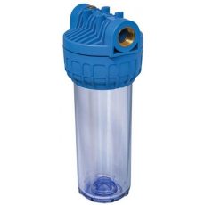 Euro-Clear FH-AQA1010 átlátszó 10"-os szűrőház 1" csatlakozással