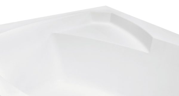 Besco Rima aszimmetrikus akril fürdőkád 130x85 cm - jobbos - WAR-130-NP - Image 2