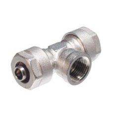 Delton szorítógyűrűs T-idom ötrétegű csőhöz 16-1/2"-16 belső menettel