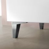 Bannio Vitale álló alsószekrény + Kyra mosdó + tükör + világítás 80 cm-es Fehér 72971-K - Image 3