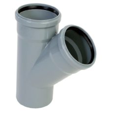 KA lefolyócső 45°-os ág idom
