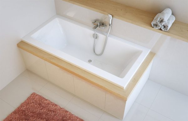 Niwell Petra Lux 180 x 80 egyenes akril fürdőkád - WANW.SAD.180.080.WH