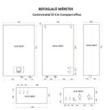 Centrometal El-Cm ePlus 18 kW elektromos kazán központi fűtéshez - Image 4