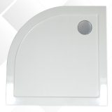 Wellis WC00411 lapos íves zuhanytálca 80 x 80 x 4 cm