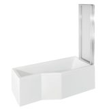 Besco Integra aszimmetrikus akril fürdőkád 170×75/56 cm - balos - WAI-170-PL - Image 6