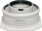 Immergas 60/100 mm-es, karimás, induló idom 3.012086