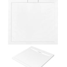 Besco Axim szögletes zuhanytálca 90 x 90 x 4,5 cm - BAX-90-KW