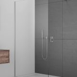 Radaway Modo New II Walk-in zuhanyfal  8 mm-es Easy Clean edzett üvegből merevítővel