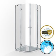 Wellis Arno Easy Clean íves zuhanykabin 90 x 90 x 200 cm WC00402