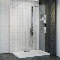 Wasserburg Vetro 25262-100 Walk-In zuhanyfal ( 98-100 x 190 cm )