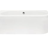 Besco Avita egyenes akril fürdőkád 150x75 - balos - WAV-150-NL - Image 3