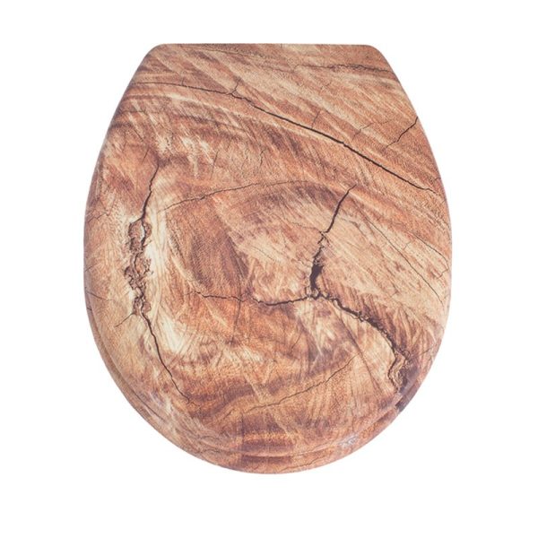 AWD Interior 02181489 Timber duroplaszt légrugós wc tető