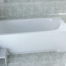 Besco Bona egyenes akril fürdőkád 160 x 70 cm - WAB-160-PK