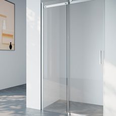 Niwell Maximus görgős toló zuhanyajtó átlátszó üveggel