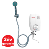 ELDOM Beta 7 B fürdőszobai elektromos átfolyós vízmelegítő kádtöltő csappal és tusolófejjel (6,5 kW)