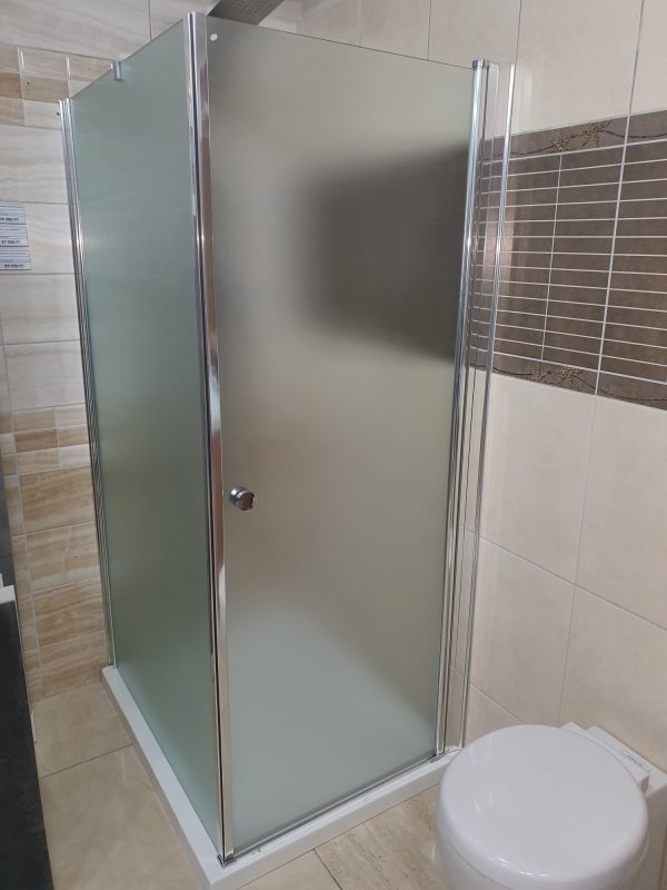 Aqualife HX Vario1 átlátszó biztonsági üveges, szögletes, nyílóajtós zuhanykabin - Image 2