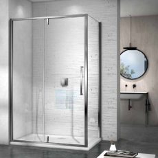 Aquatrend Pivot EXC 12-108 80 x 100 szögletes zuhanykabin zuhanytálca nélkül 69589