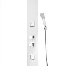 Wellis Paloma sarokba szerelhető zuhanypanel 21x55x140 cm WZ00088