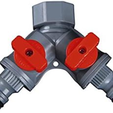 Spido 2 utú elosztó locsoló adapter elzáróval - 295921