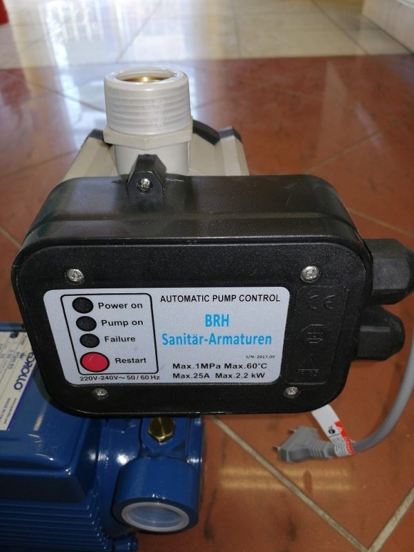 BRH 1212 áramlás szabályzó 2,2 kw Jet szivattyúkhoz