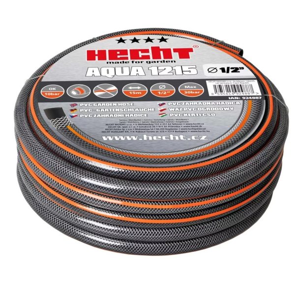 Hecht Aqua 1225 flex locsolótömlő 1/2" -25 méteres tekercs