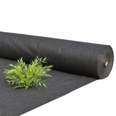 Geotextília gyomosodás ellen - hőkezelt, fekete, 250 g/m2