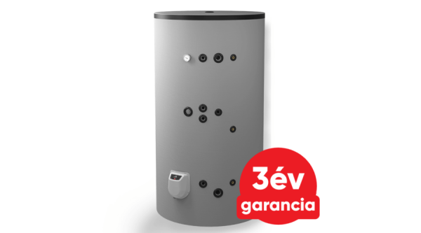 ELDOM Green Line S2 1000 álló indirekt HMV tartály (1000 liter / 2 hőcserélő / fűtőbetét nélkül)