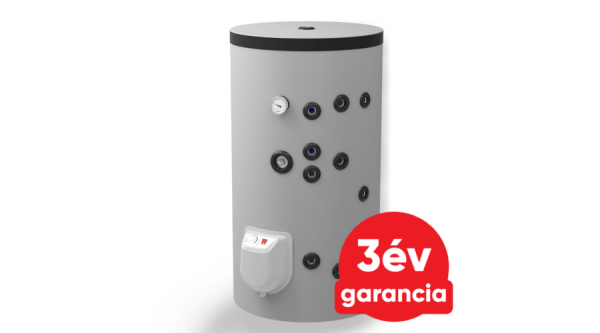 ELDOM Green Line S2 150 álló indirekt HMV tartály (150 liter / 2 hőcserélő / fűtőbetét nélkül)