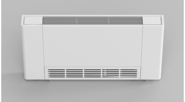 RUBYNOR AMG 890 WiFi extra vékony fan coil - parapetes vagy mennyezeti telepítésre (1,25/2,3 kW -vízoldali csatlakozás bal oldalon) - Image 3