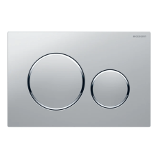 Geberit Sigma20 matt króm/fényes króm/matt króm nyomólap 115.882.KN.1