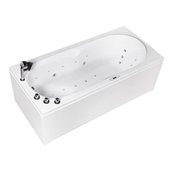 Wellis Malawi E-Max™ hidromasszázs fürdőkád 170x75 cm