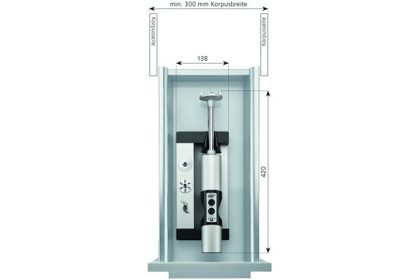 Ritter ESM50 beépíthető botmixer alumínium - fekete - Image 6
