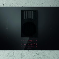 ELICA NIKOLATESLA LIBRA BL/F/83 páraelszívóval integrált indukciós főzőlap, 83 cm, mérleggel, belső keringetés, fekete