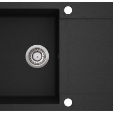 Evido Cubo XL 6S csepptálcás gránit mosogató 1000 x 500 x 200 mm antracit - 105536