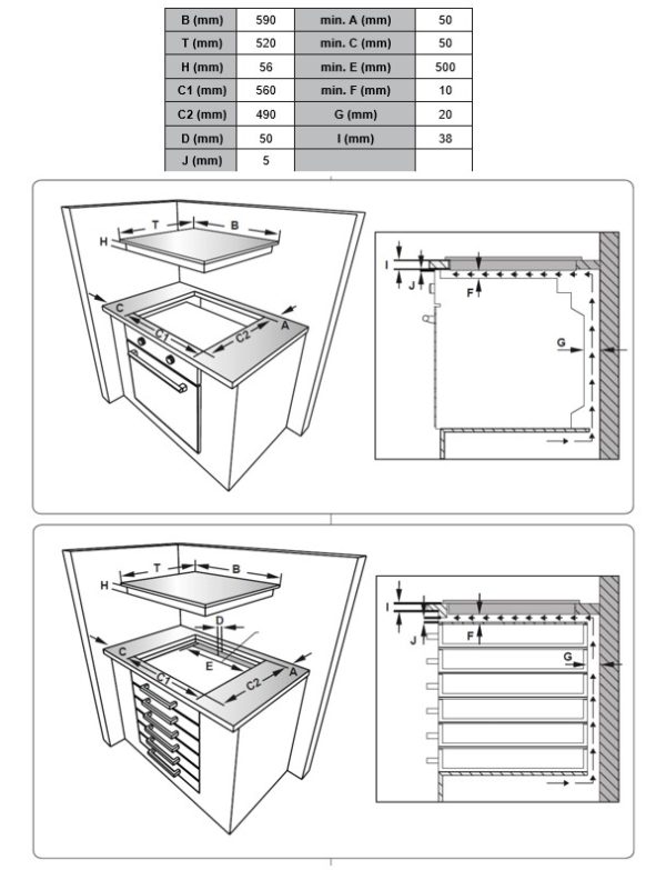 Evido VETRO 60BB indukciós üvegkerámia főzőlap 60 cm fekete - HIV6BB-2 - Image 3