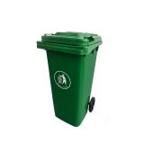 Hulladéktároló 120L zöld - LKU-120Z