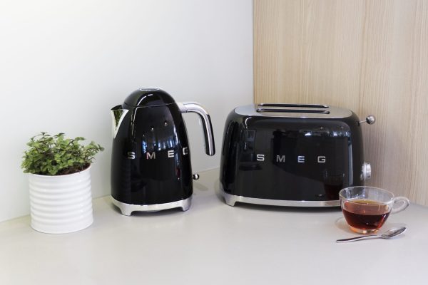 SMEG KENYÉRPIRÍTÓ, retro, 2 szeletes, fekete - Image 7