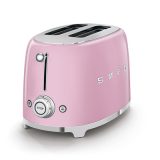 SMEG KENYÉRPIRÍTÓ, retro, 2 szeletes, rózsaszín - Image 2