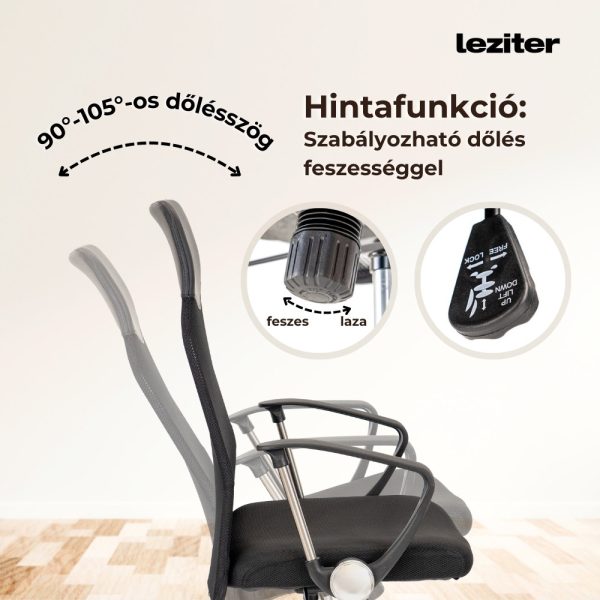 Fit ergonomikus irodai forgószék - TY8045-1 - Image 4