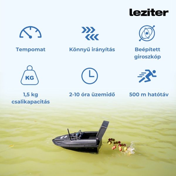 Etetőhajó X1 hátrakidobós terepmintás zöld - X1-HK-TZ-G0 - Image 4