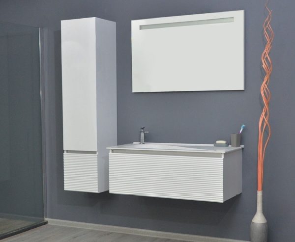 TMP TROYA fali fürdőszobai ÁLLÓSZEKRÉNY - 155 x 35 cm - 00400736 - Image 4
