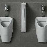 CeraStyle CITY - PISZOÁR - porcelán - HÁTSÓ vízbekötésű - szifonnal - 55 cm x 32 cm - Image 2