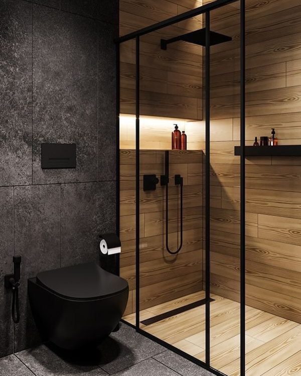 CeraStyle CITY fali WC - MATT FEKETE - rimless - perem nélküli - mély öblítésű - Image 5