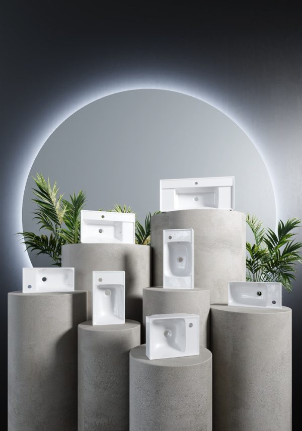 CeraStyle SHARP - porcelán mosdókagyló - 80 x 48 cm - Image 8