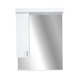 Viva STYLE Tükrös fürdőszobai szekrény LED világítással - BALOS szekrénnyel - 55 x 97 x 17 cm - 1E550BAL