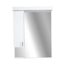 Viva STYLE Tükrös fürdőszobai szekrény LED világítással - BALOS szekrénnyel - 65 x 97 x 17 cm - 1E650BAL