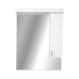 Viva STYLE Tükrös fürdőszobai szekrény LED világítással - JOBBOS szekrénnyel - 75 x 97 x 17 cm - 1E750