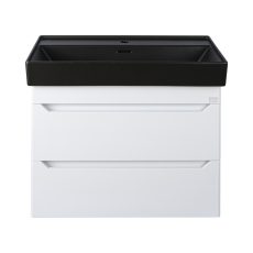 TMP SHARP fali fürdőszobabútor CeraStyle SHARP - FEKETE mosdóval - 60 x 48 cm - 400183VB012I02U05