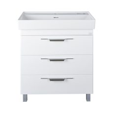 TMP TRIO lábon álló fürdőszobabútor CeraStyle SHARP - 37100 mosdóval - 60 x 48 cm - 40018437100